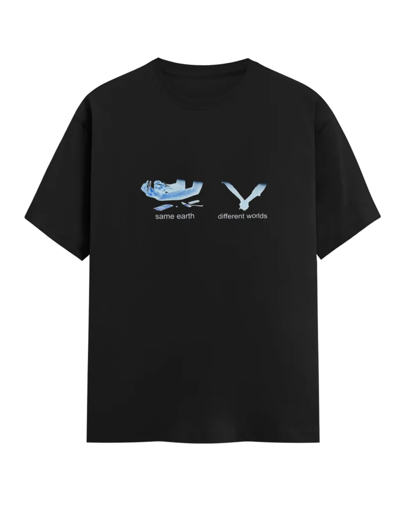 Same earth Different worlds (XS)