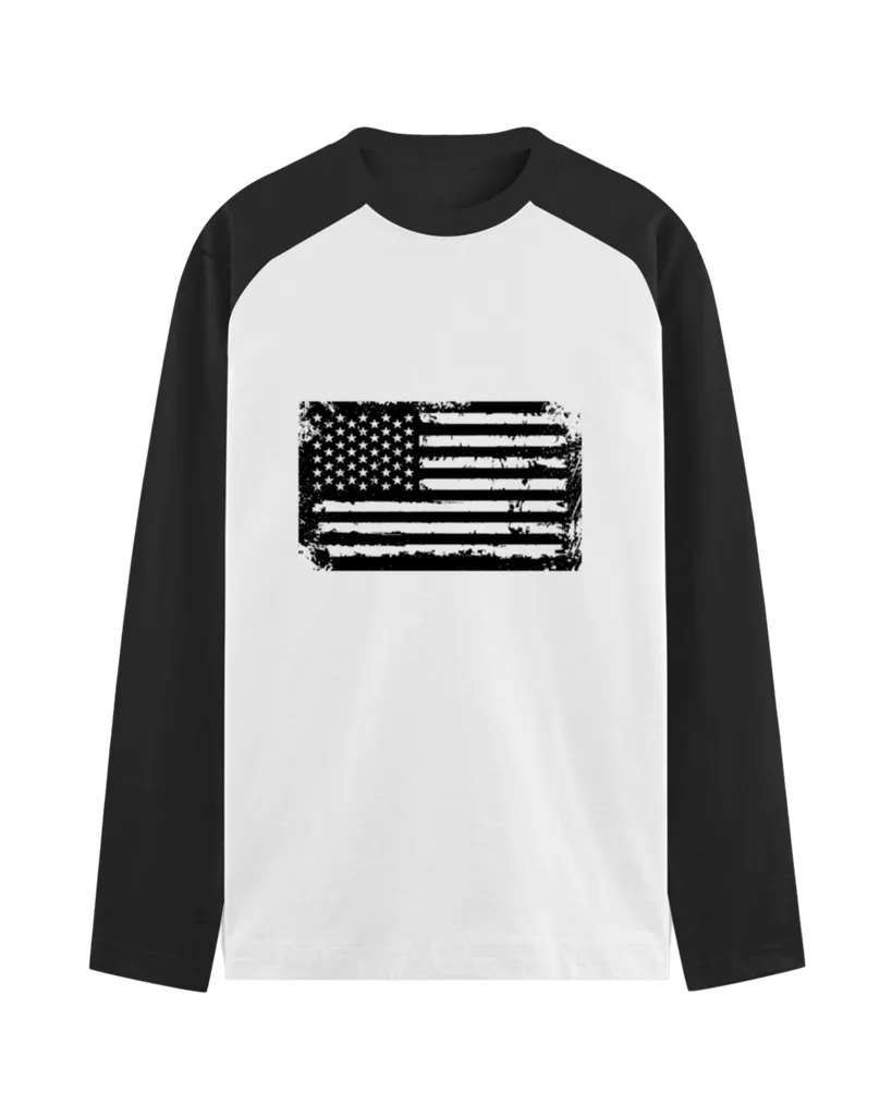 U.S Flag Raglan (S)