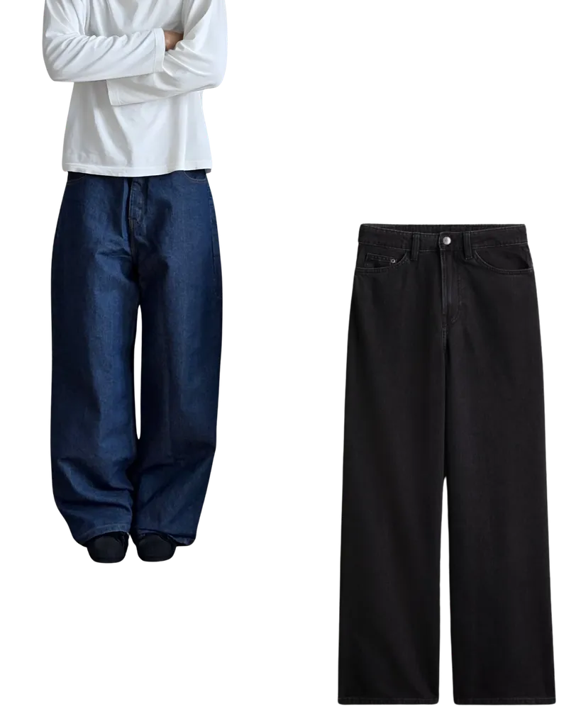 Dark Blue x Black (Jeans)