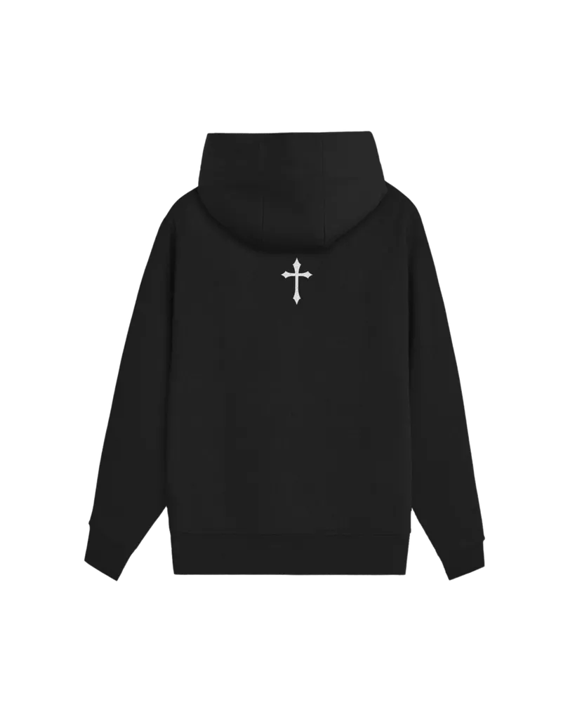 Cross Zipper Hoodie (S)