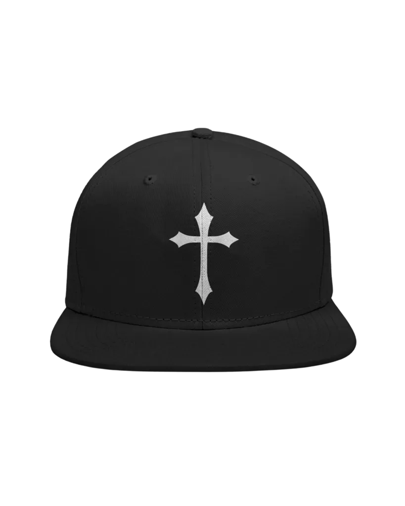 Cross Snapback (Black)