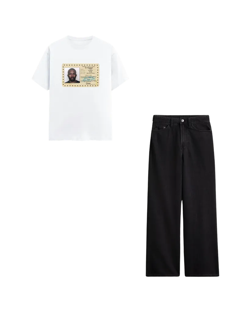 Frank T x black jeans